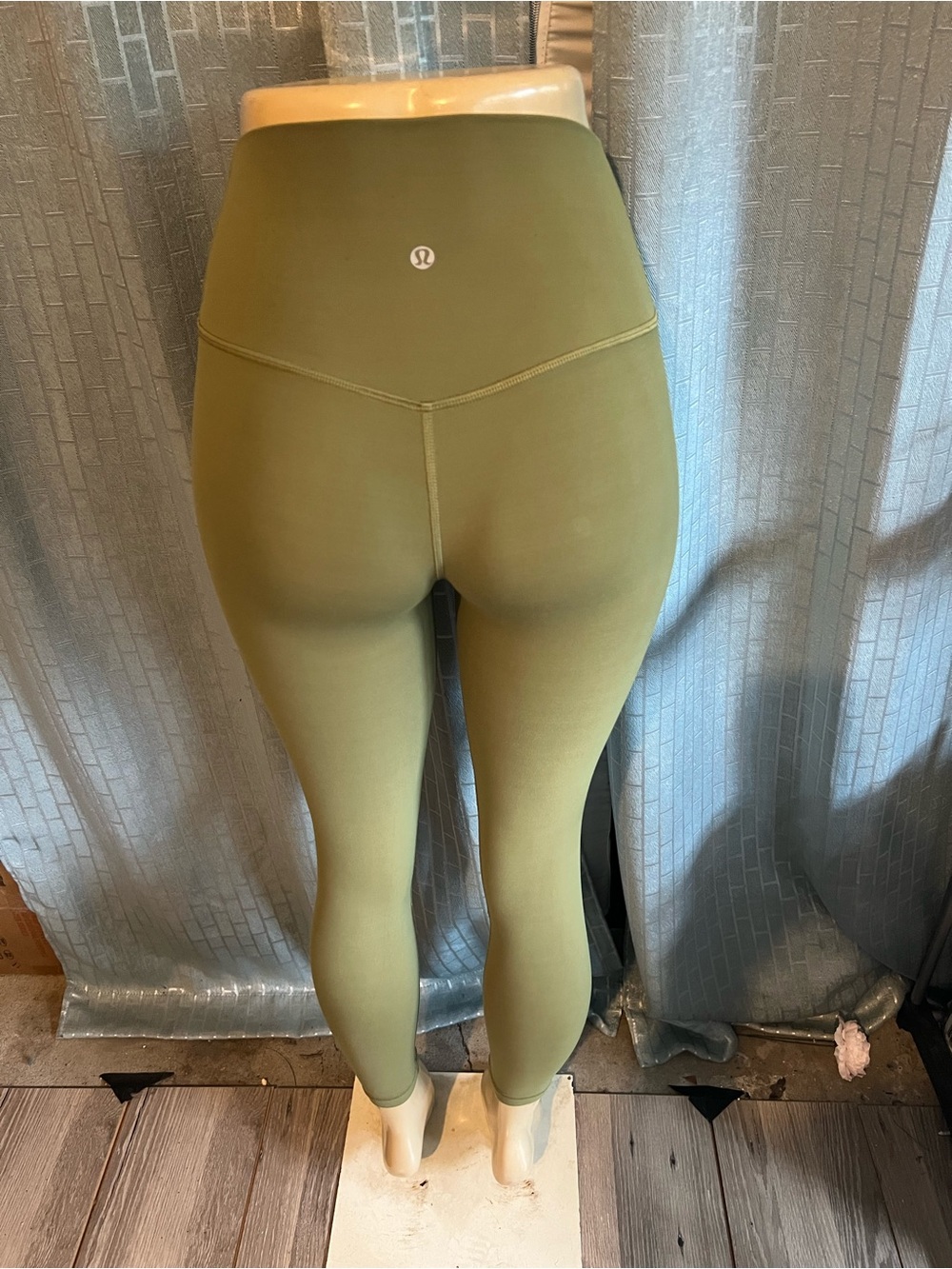 lululemon athletica Olive Green High-Rise Leggings
